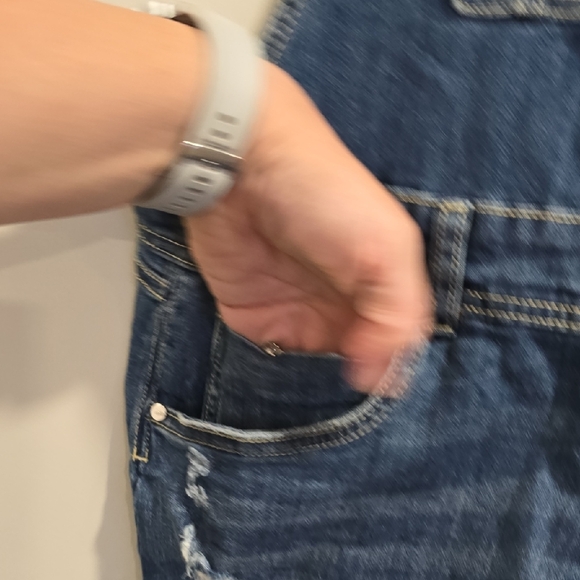 SALE!! Trendy Blue Denim Overalls - Picture 6 of 13